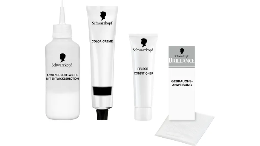 Schwarzkopf BRILLANCE Intensiv-Color-Creme 890 - schwarz