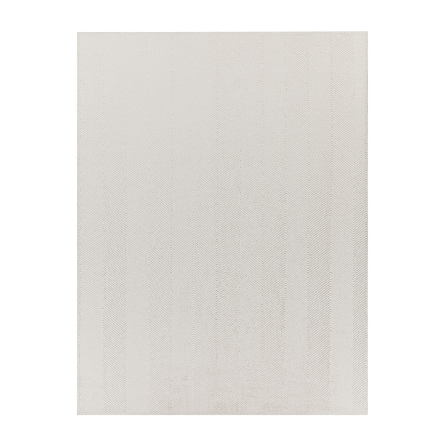 Teppich Wohnzimmer Teppich Kurzflor Einfarbig Geometrisch Rutschfest Modern, TT Home, rechteckig, Höhe: 17 mm