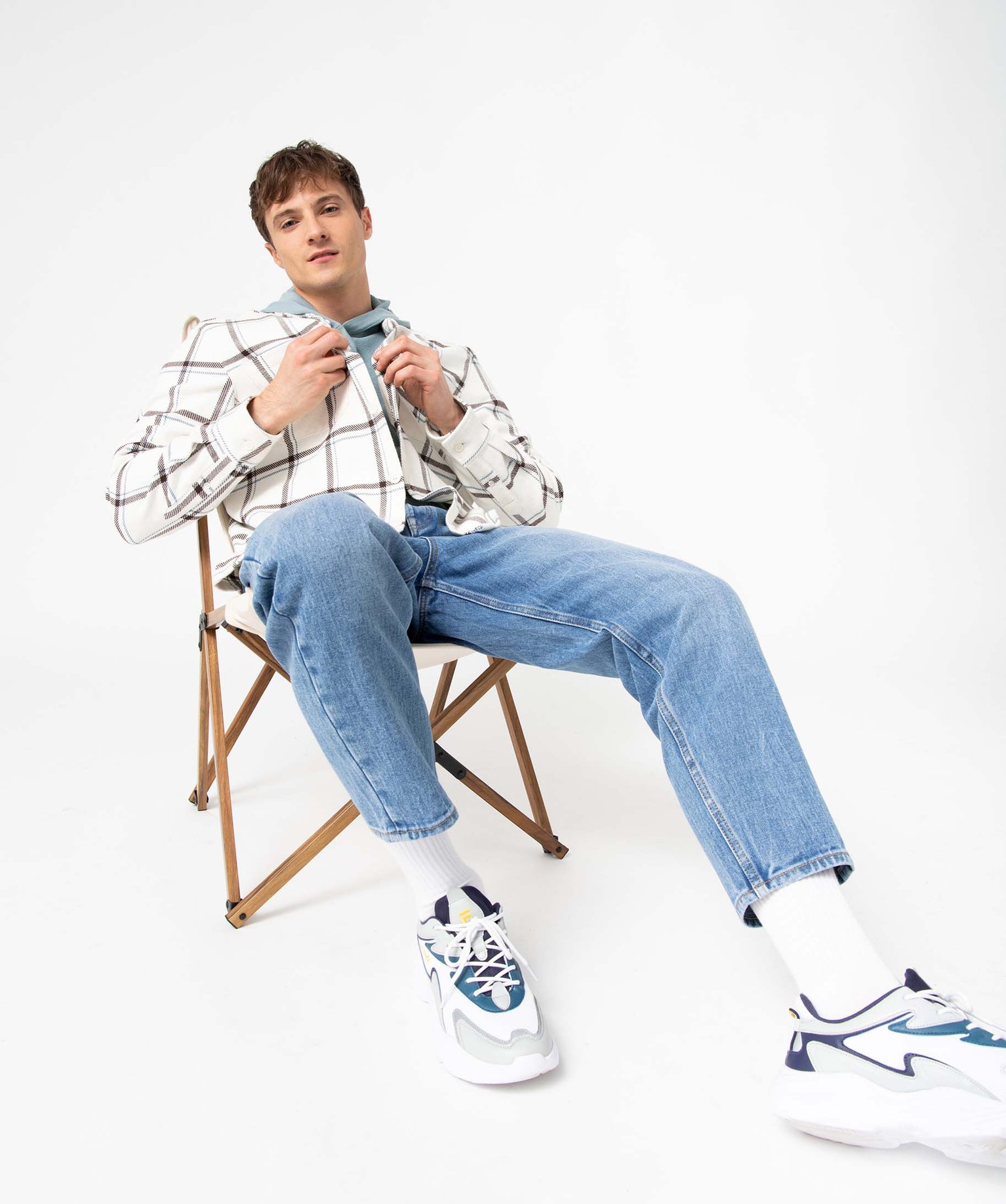 Sur-chemise homme à carreaux carreaux | GEMO