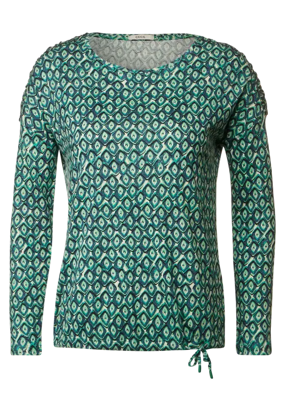 CECIL Shirt mit Minimalprint
