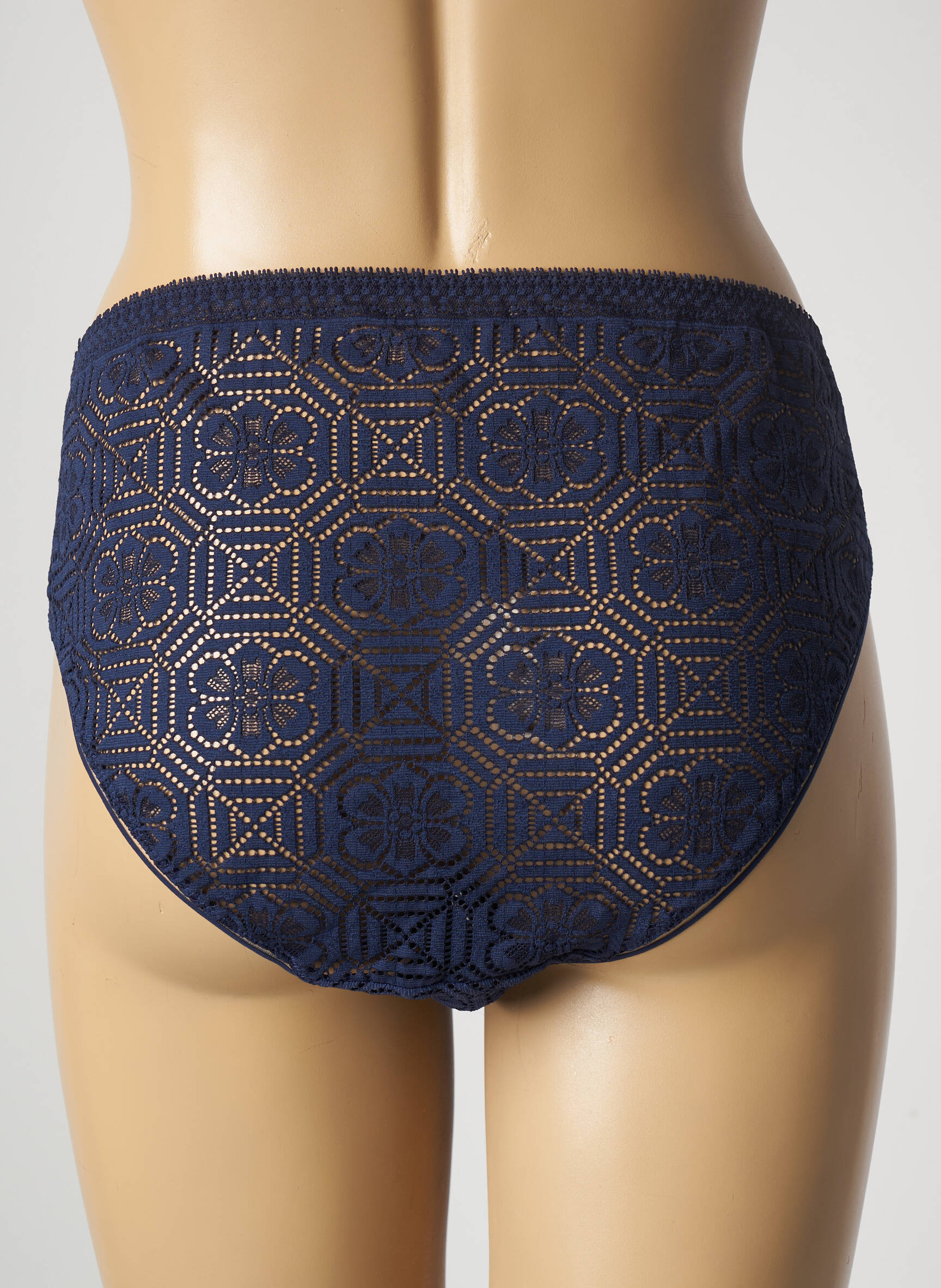 Simone Perele Culottes Hautes Femme couleur bleu