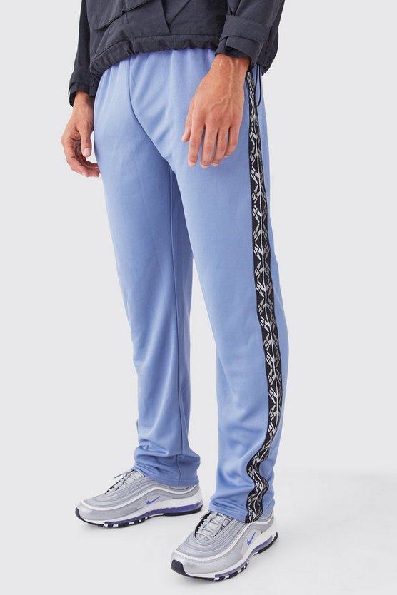 Trikot-Jogginghose mit Seitenstreifen