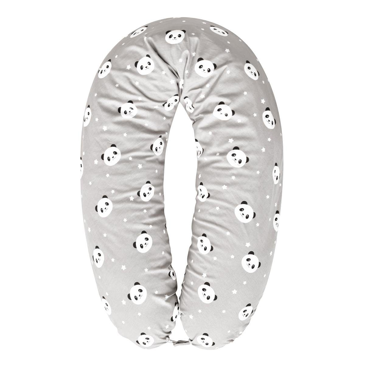 SEI Design Stillkissen Seitenschläferkissen Babynestchen Kuschelnest XXL, Schwangerschaftskissen mit Bezug, Bezug 100% Baumwolle