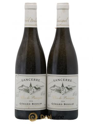 Sancerre Clos de Beaujeu Gérard Boulay  2016 - Lot de 2 Bouteilles