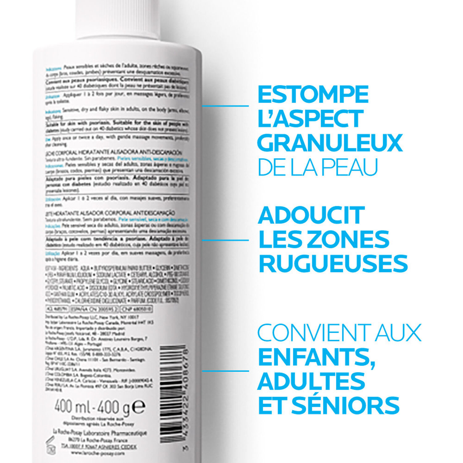 la roche-posay Iso Urea 5+ Lait Lissant Apaisant