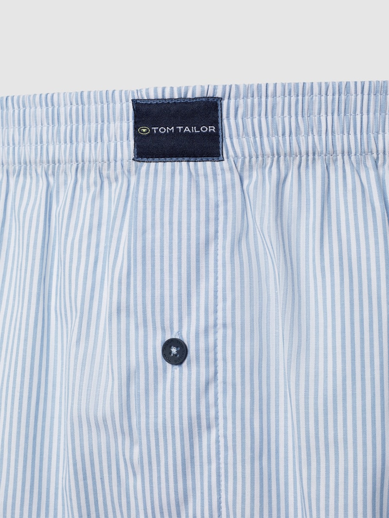 Anzughose mit Nadelstreifen Modell 'MARK' in hellblau