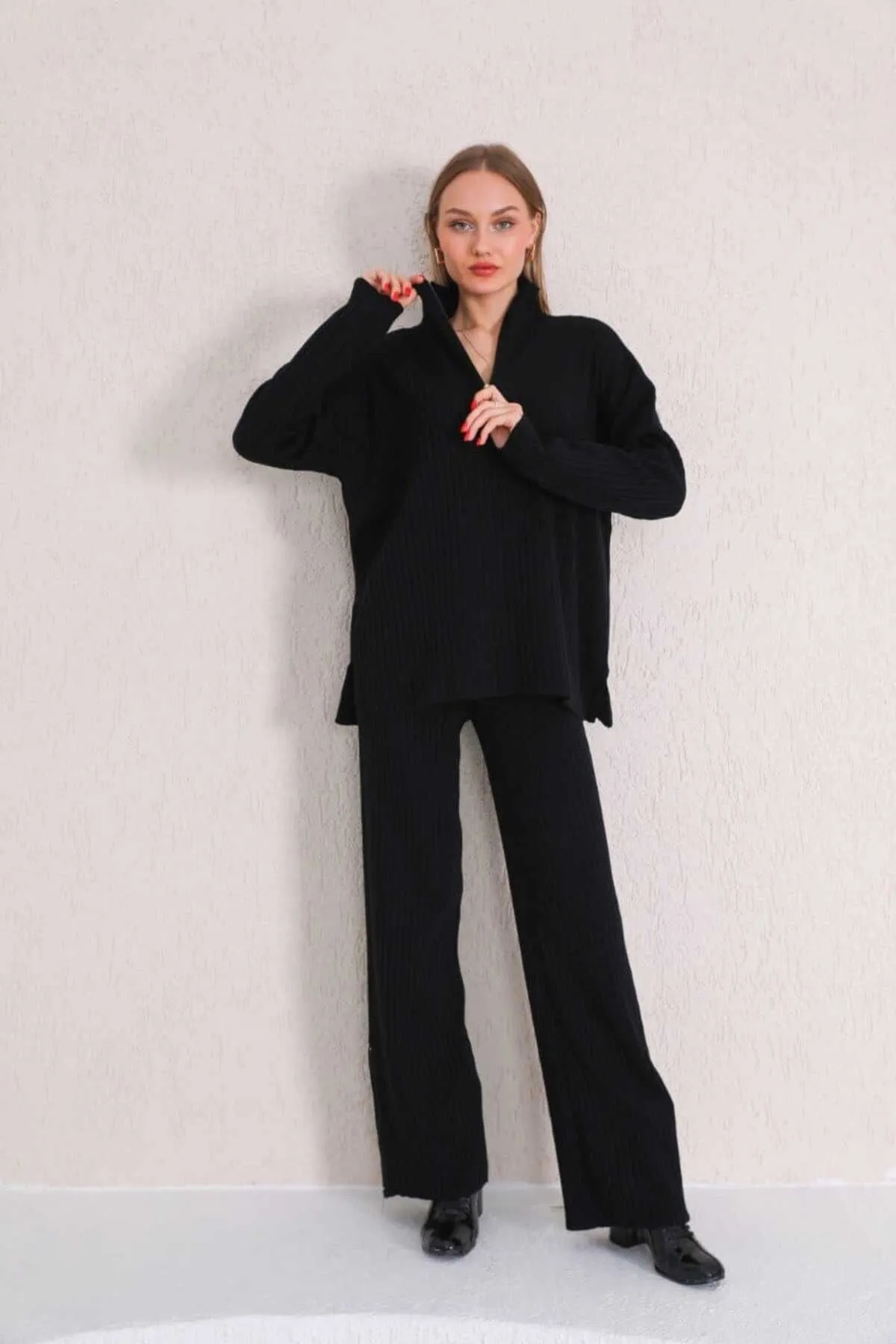 YILMAZ  Zweiteiler - Schwarz - Regular Fit