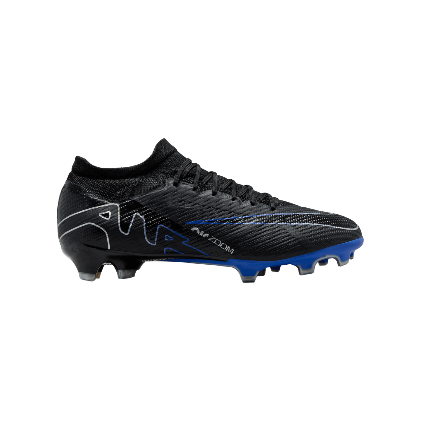 Nike Air Zoom Mercurial Vapor XV Pro FG Shadow Schwarz Silber Blau F040