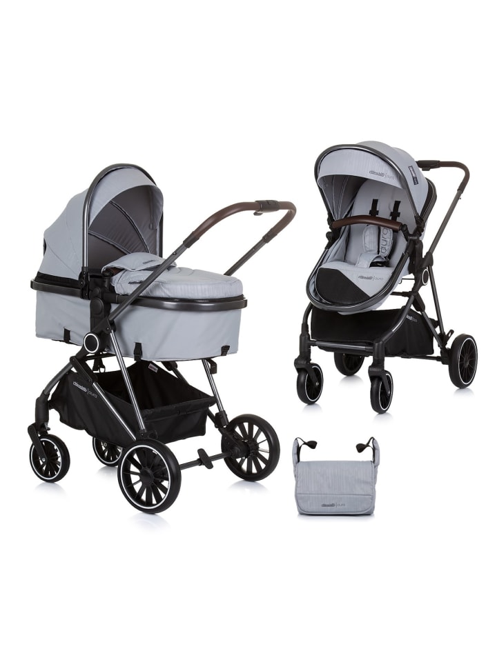 Chipolino Kinderwagen Aura 2 in 1 in grau günstig kaufen onesize