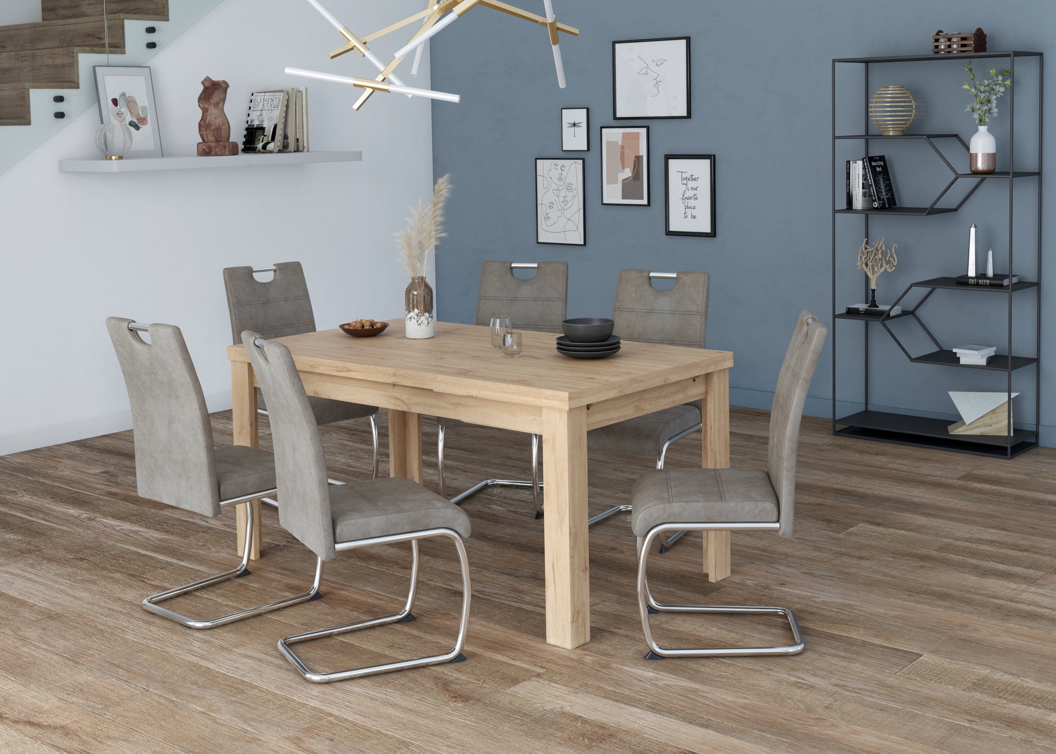 HELA Freischwinger FLORA (Set, 2 St), 2 oder 4 Stück