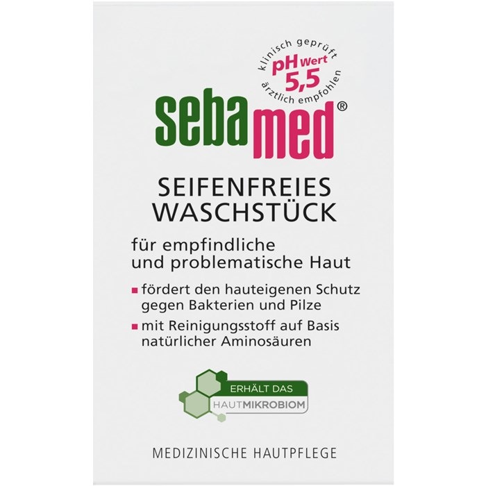 Seifenfreies Waschstück