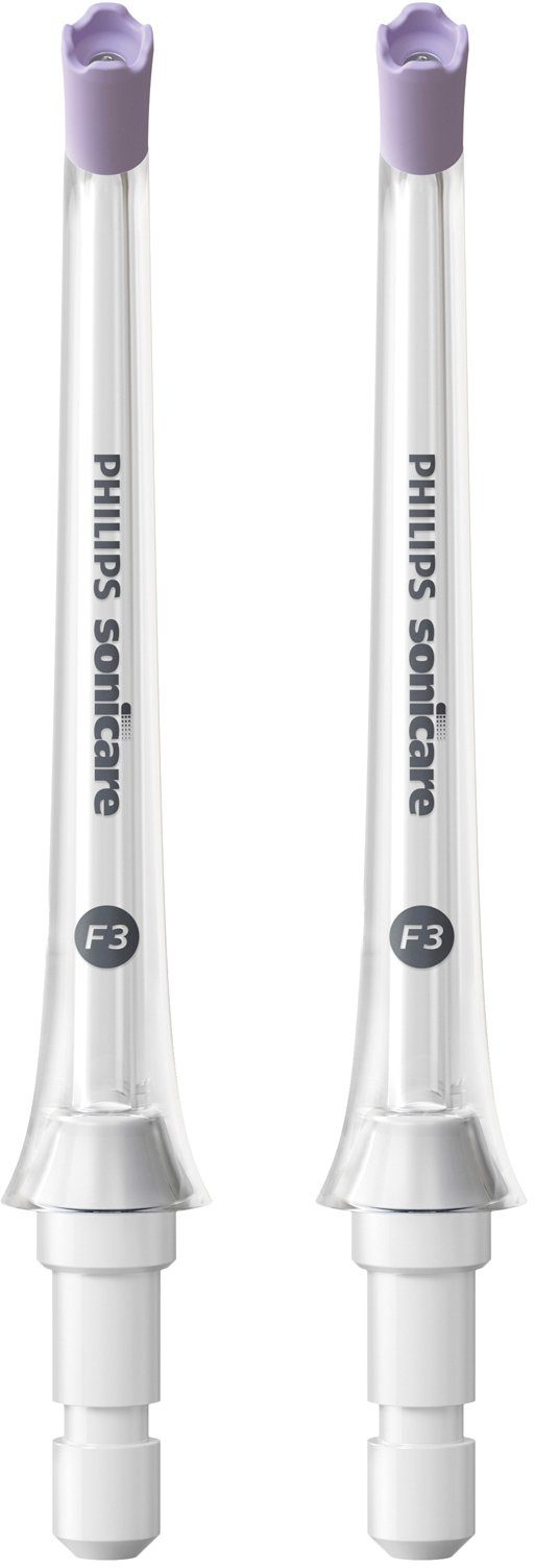 Philips Sonicare Mundduschen-Ersatzdüse F3 Quad Stream nozzle HX3062/00, weiche Führung, kompatibel mit jeder Philips Sonicare Powerflosser