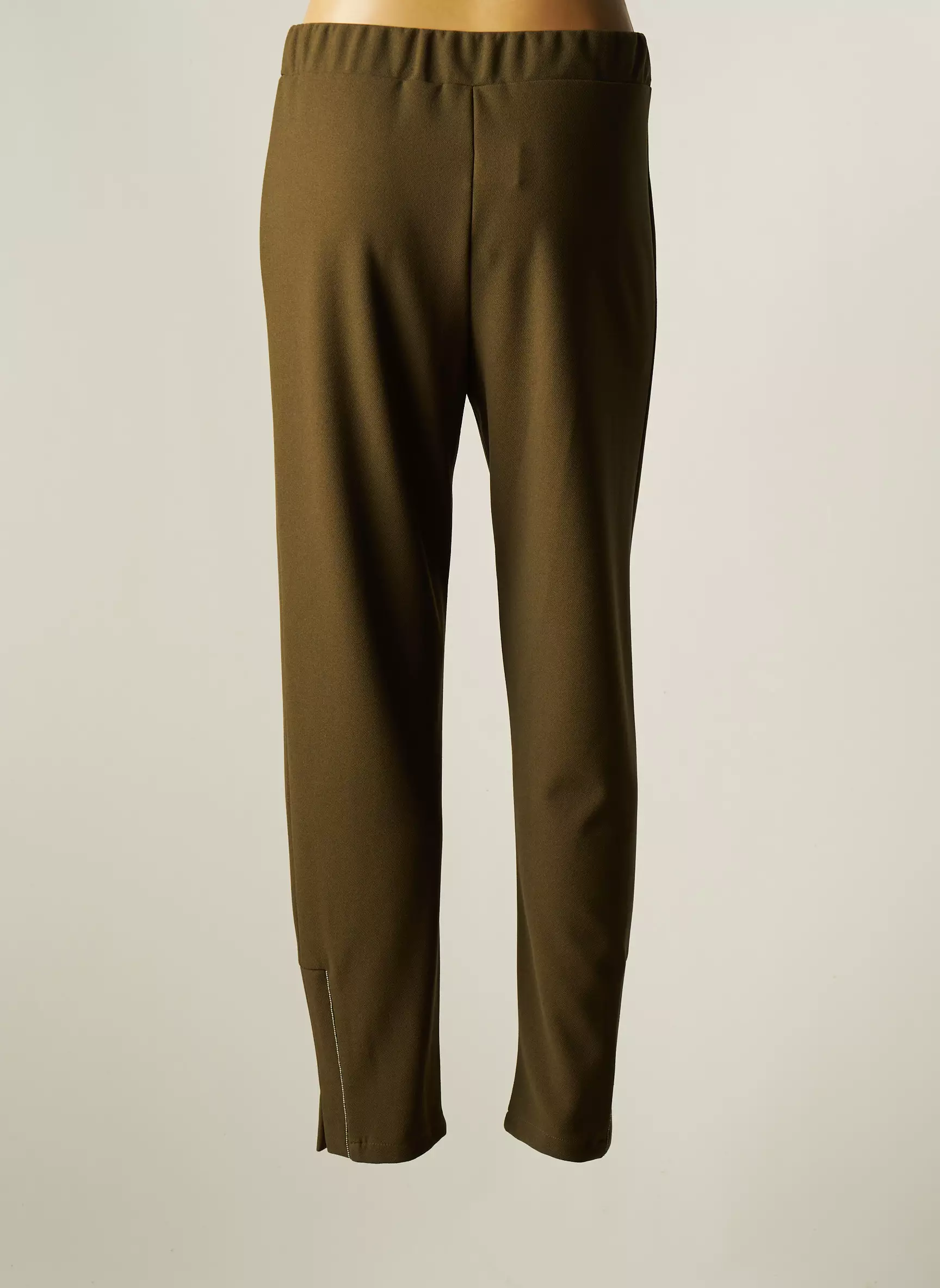 Franck Anna Pantalons Slim Femme couleur vert
