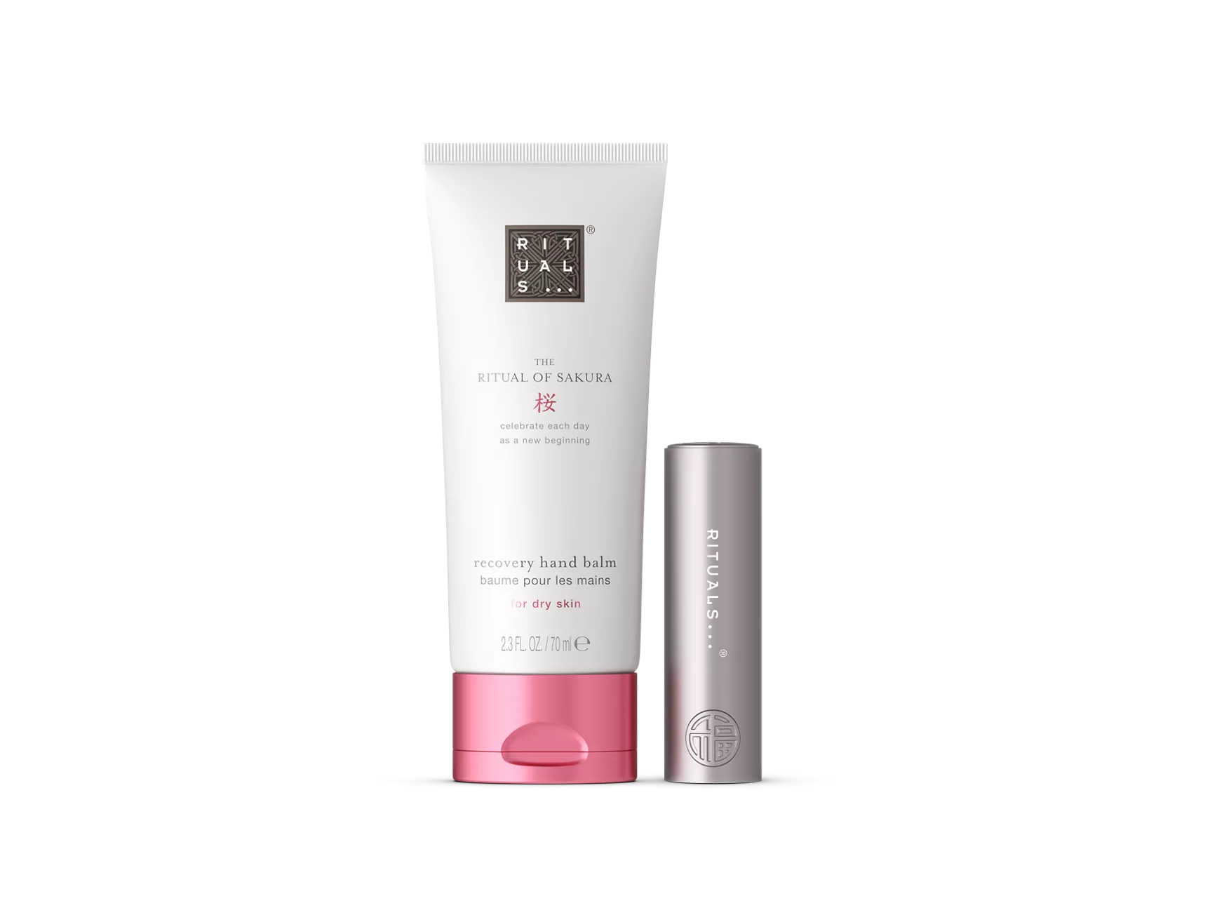 Coffret Mains et Lèvres, baume mains 70 ml, baume fortune - réparation 4,8 g