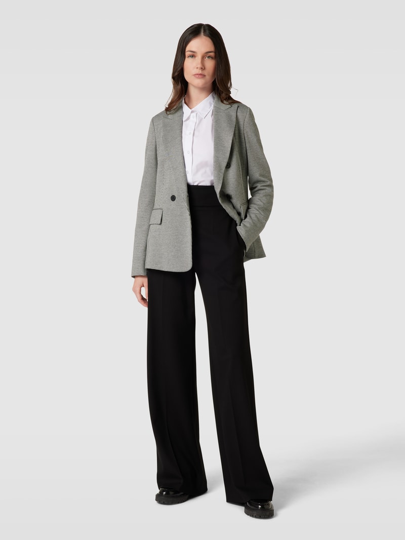 Blazer mit Pattentaschen in anthrazit