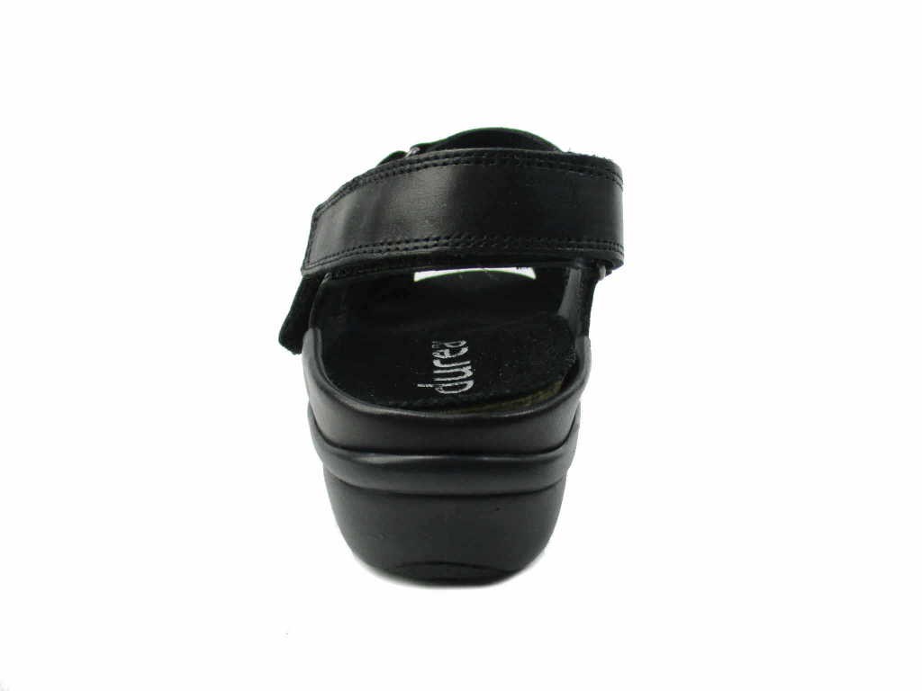 DUREA Klassische Sandalen schwarz