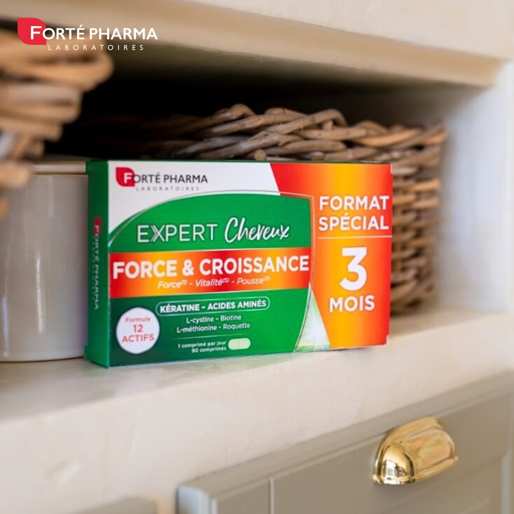 FORTE PHARMA Expert Force et Croissance 90cps Complément Alimentaire Cheveux