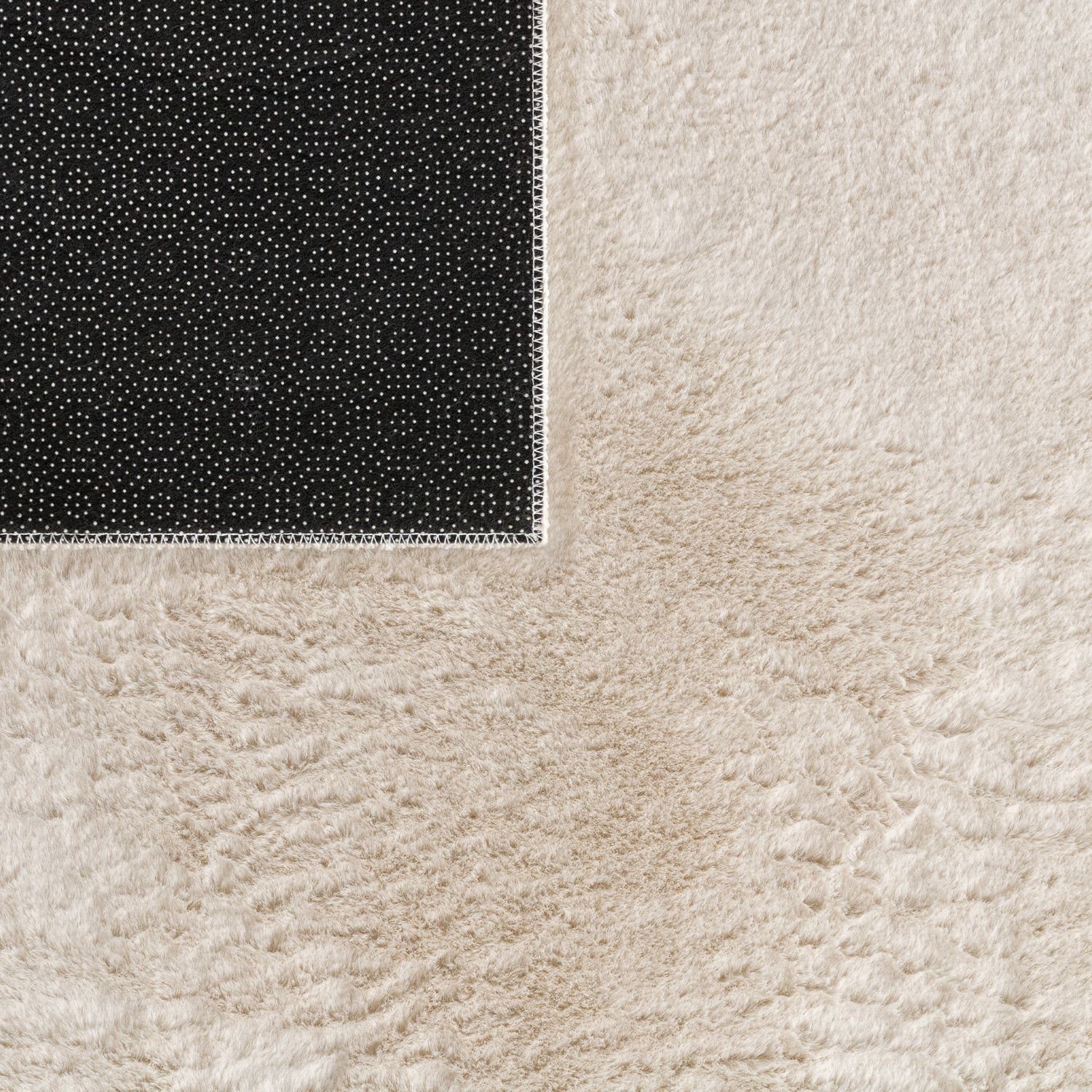 Fellteppich Wohnzimmer Hochflor Teppich Kunstfell Modern Unifarben Flauschig Weich, TT Home, rechteckig, Höhe: 4 mm