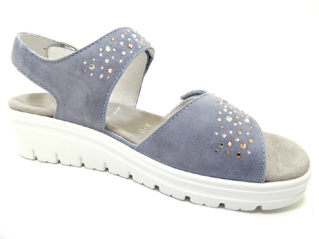 SEMLER Komfort Sandalen blau
