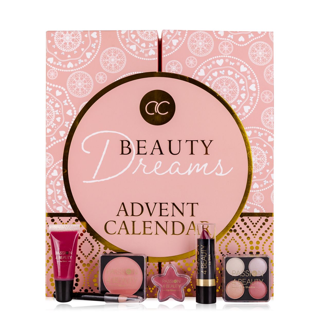 accentra Adventskalender Dekorativkosmetik BEAUTY DREAMS in buchförmiger Box