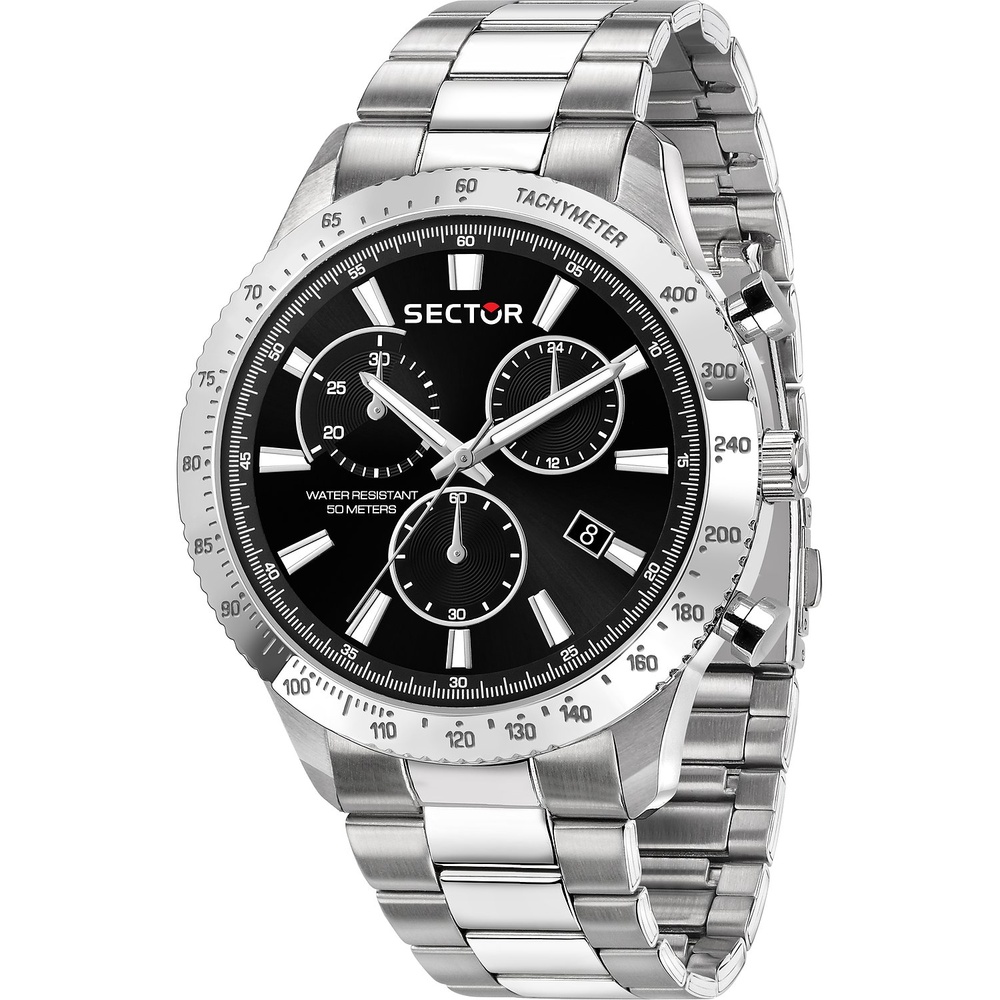 Sector Chronographe Acier inoxydable, Acier inoxydable Montre