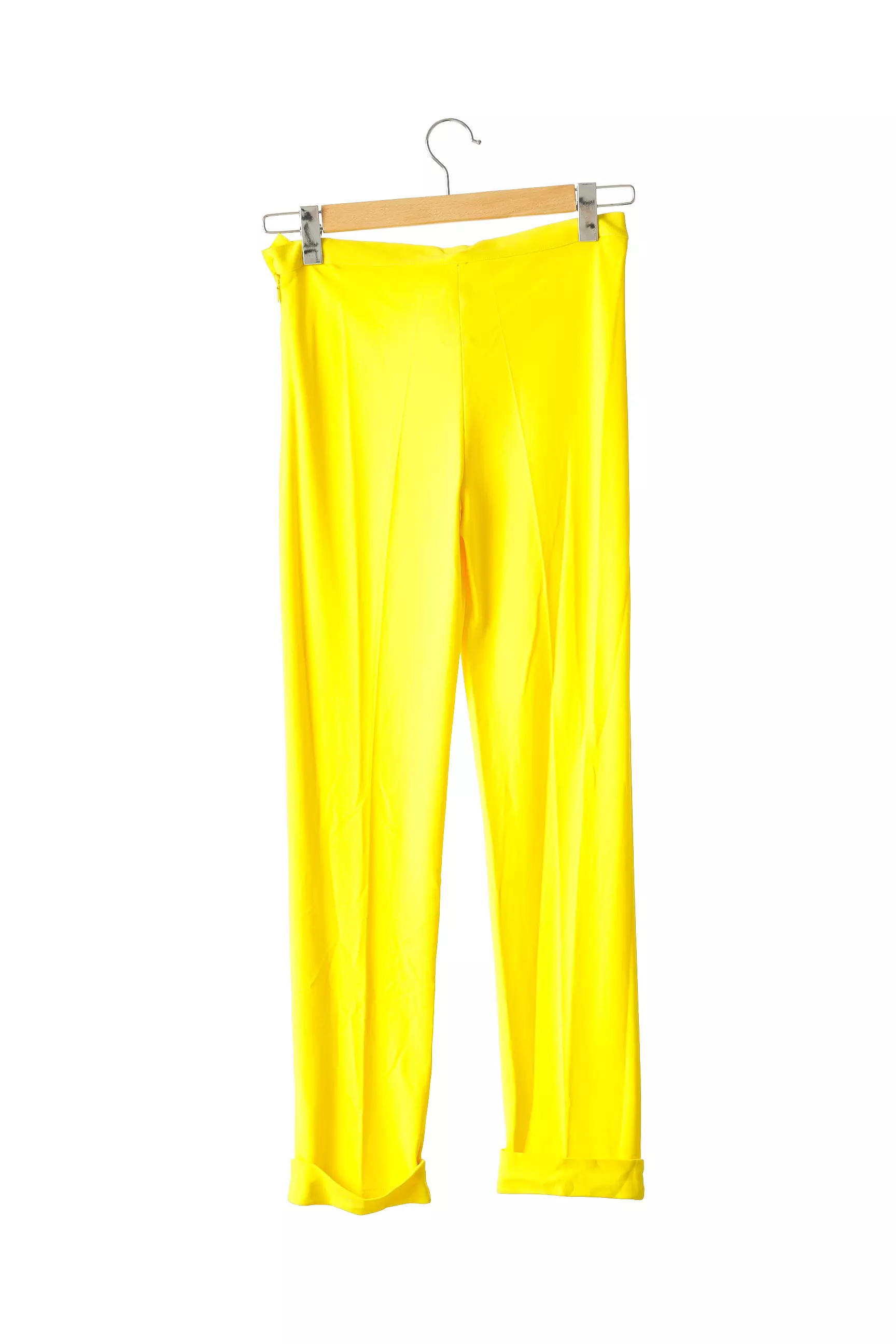 Didier Parakian Pantalons Droits Femme couleur jaune