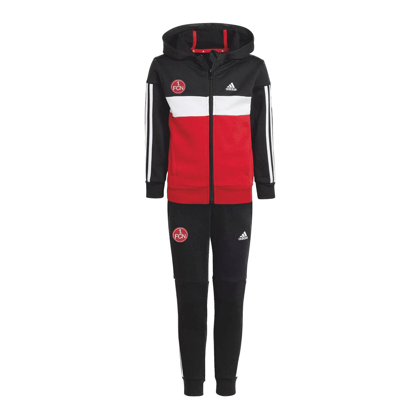 adidas 1.FC Nürnberg Trainingsanzug Baby Schwarz