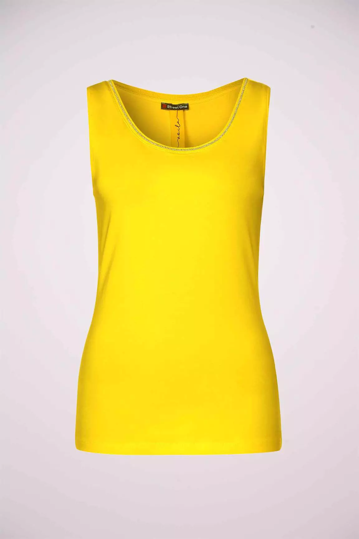 Street One Debardeurs Femme couleur jaune