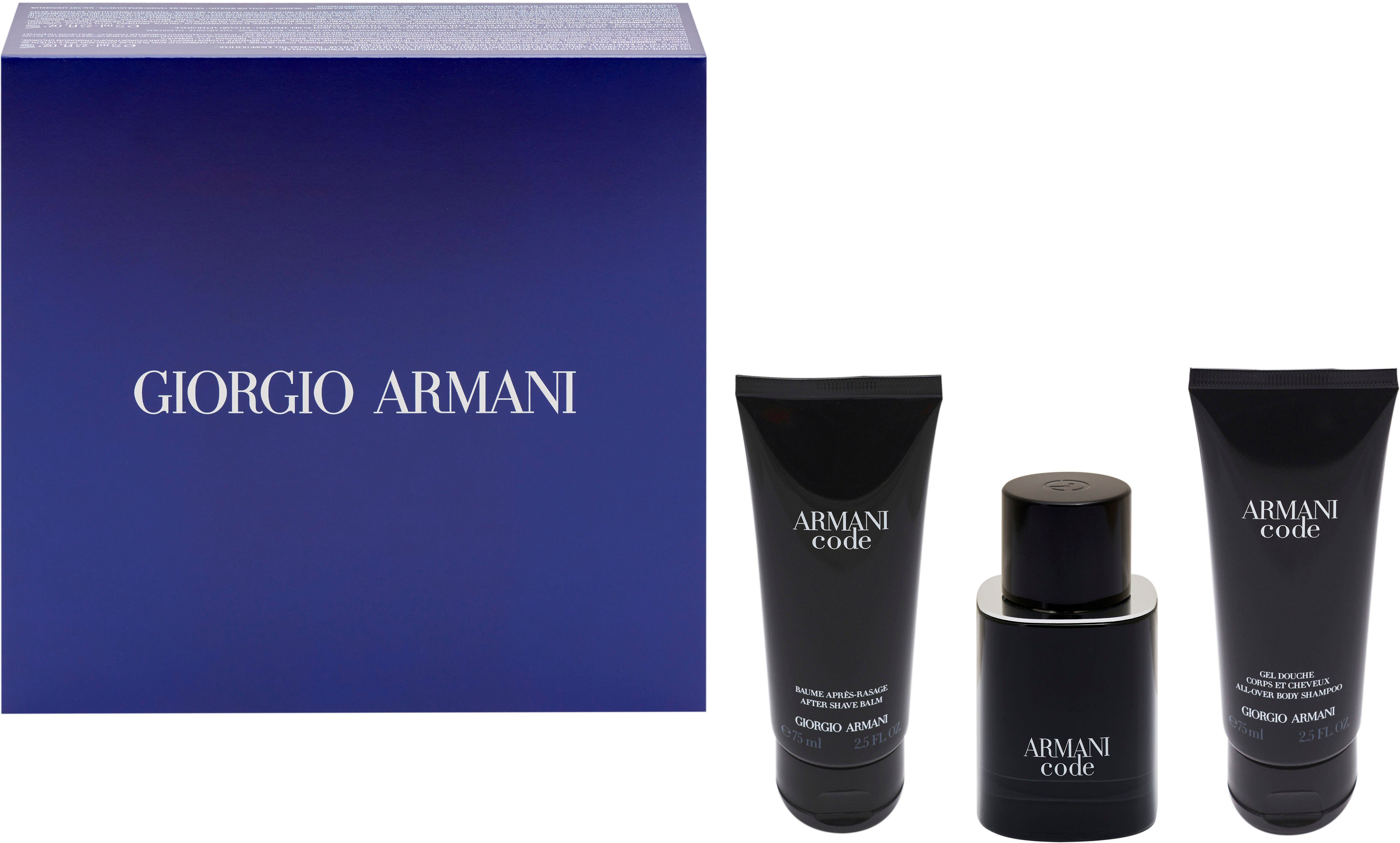 Giorgio Armani Duft-Set Code Homme, 3-tlg.