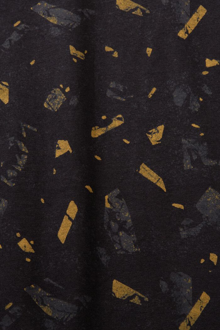 Baumwoll-T-Shirt mit Allover-Print