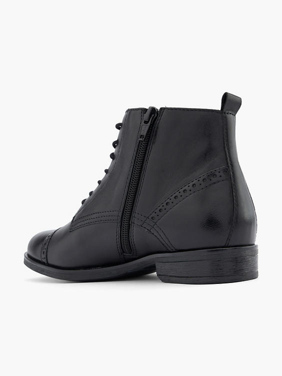 5th Avenue Leder Schnürstiefelette