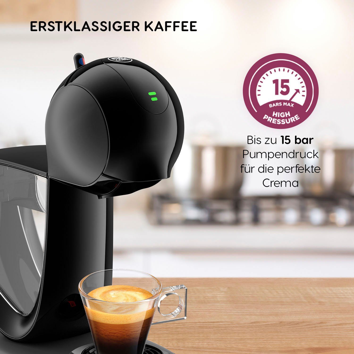 NESCAFÉ® Dolce Gusto® Kapselmaschine KP2708 Infinissima Touch Automatic, inkl. 3 Paketen Dolce Gusto Flat White im Wert von UVP 17,97€