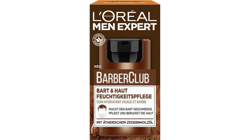 L'oréal Men Expert Barber Club Bart & Haut Feuchtigkeitspflege 50 ml