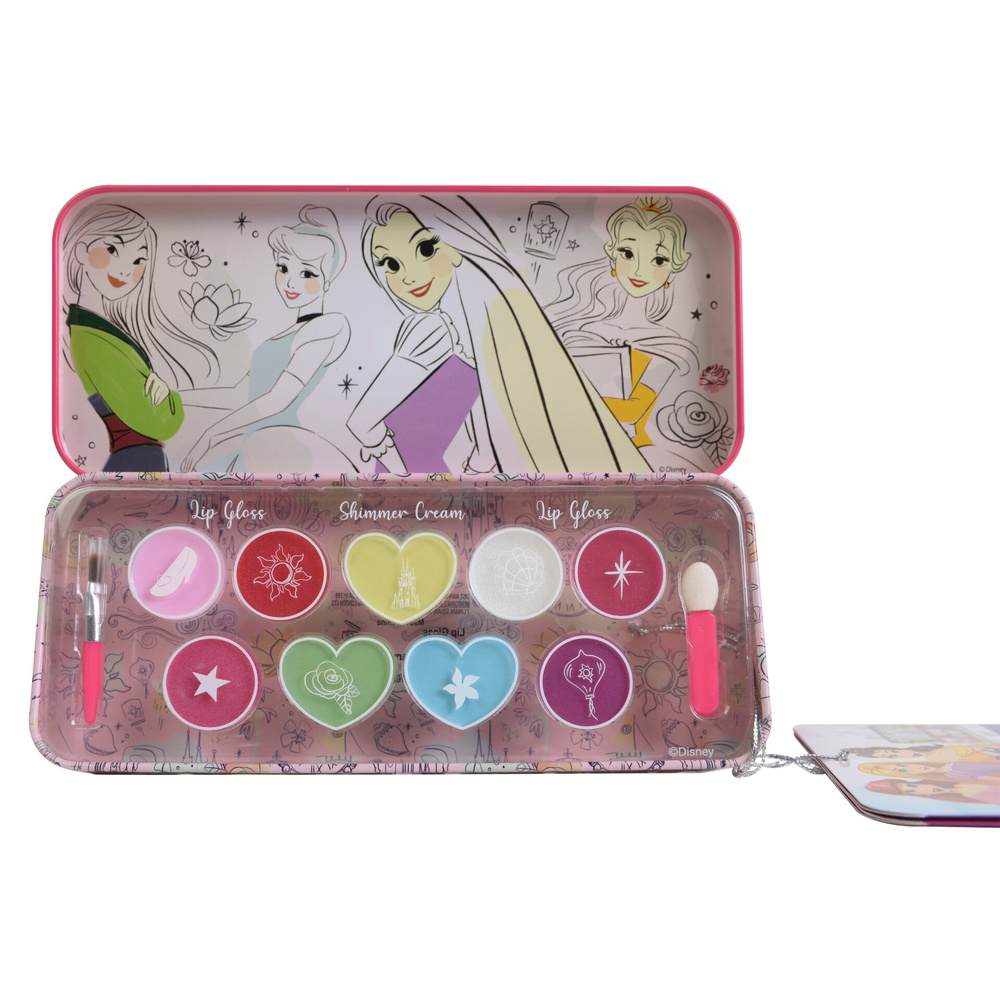 Disney Princess Enchanting Destinations Lip & Face Tin Coffret de maquillage