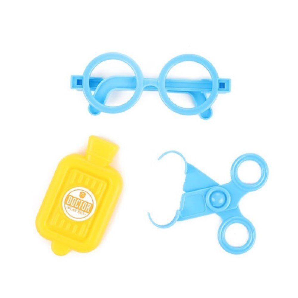 Toi-Toys Spielzeug-Arztkoffer Arzt Verkleidungsset mit Zubehör und Kittel