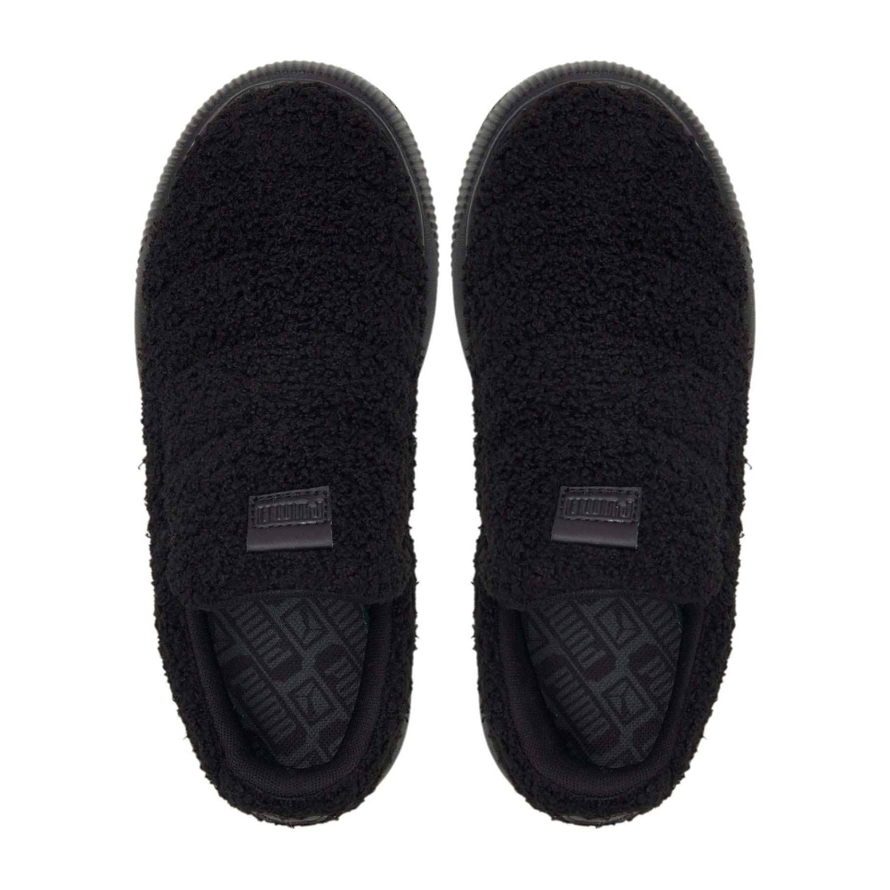 PUMA Suede Mayu Slip on Teddy 384887 01 / schwarz