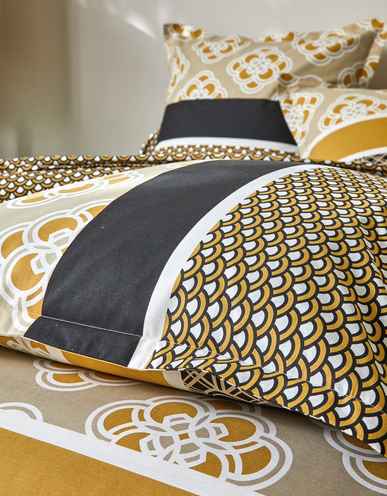 Linge de lit Achille en coton