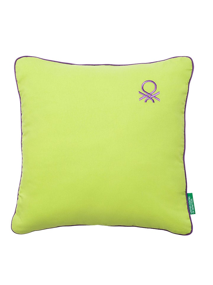 Benetton Kissen in Limette günstig kaufen 45x45 cm
