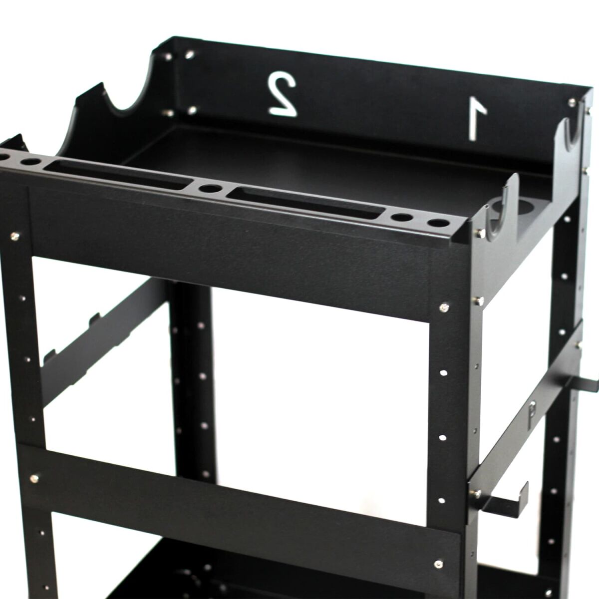 Poka Premium Detailing Trolley Standard mit 2 Ablagen