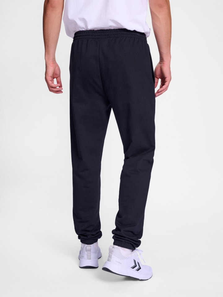 Hummel Jogginghose Regular Fit Sweatpants elastischer Bund in Schwarz-2 günstig kaufen