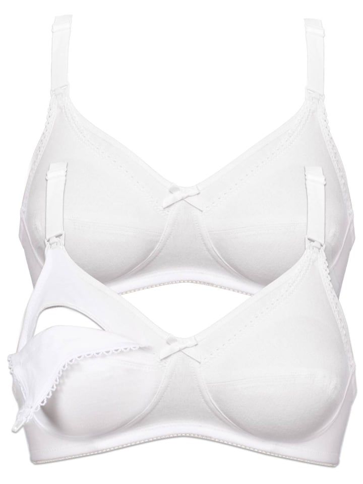 SUSA 2er Pack Still BH Topsy in Weiss günstig kaufen