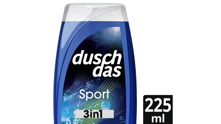 Duschdas Duschgel Sport 3in1 225 ml