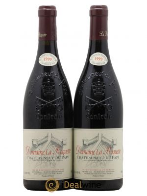 Châteauneuf-du-Pape La Roquète - Anciennement La Roquette (Domaine de) Vignobles Brunier  1999 - Lot de 2 Bouteilles