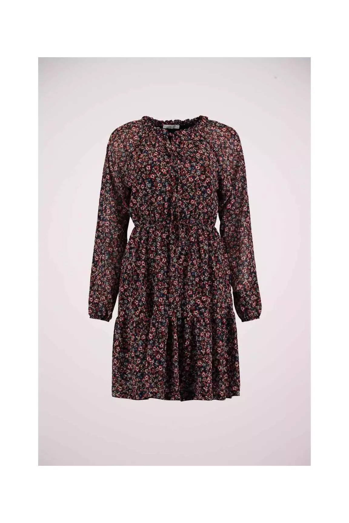 Hailys Robes Mi Longues Femme couleur noir