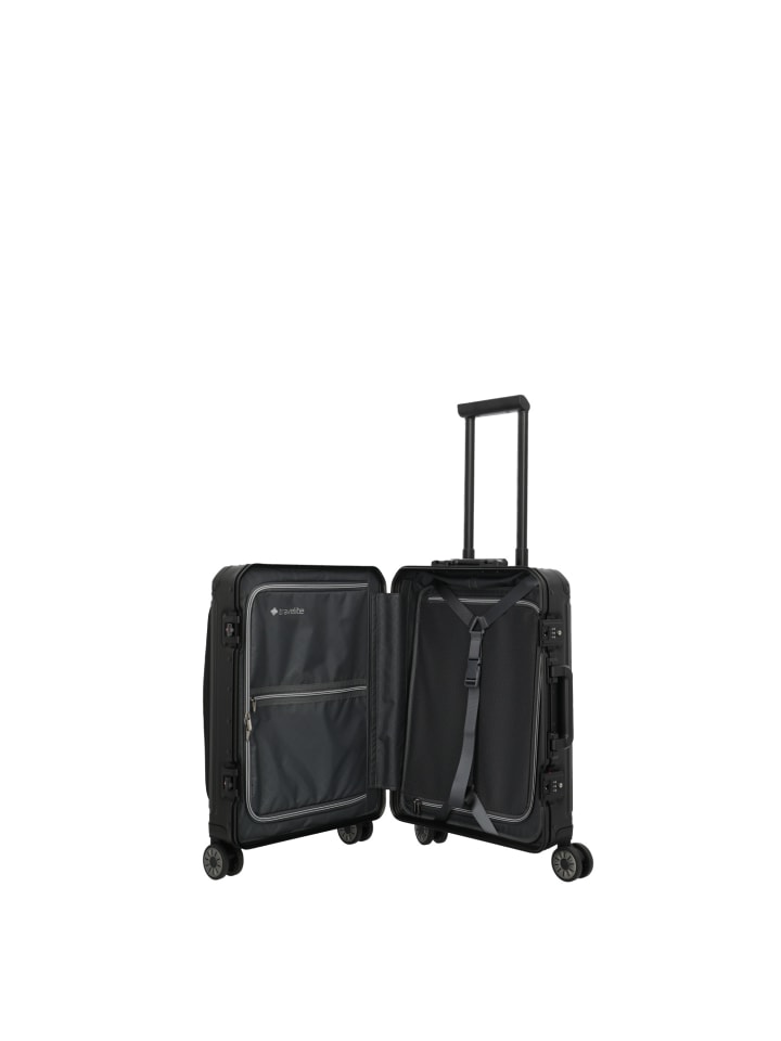 travelite Travelite Koffer NEXT 4w Trolley S Vortasche, Schwarz günstig kaufen onesize
