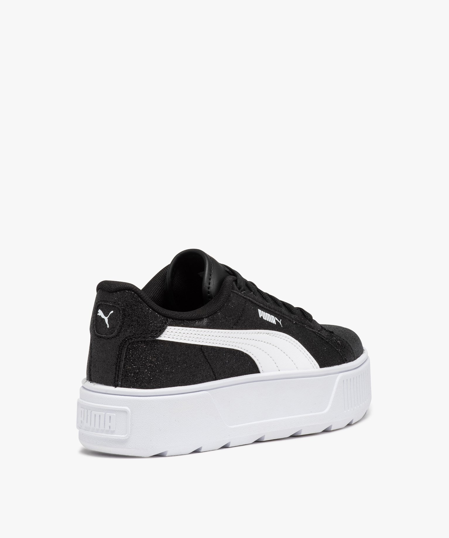 Baskets femme pailletées à semelle plateforme - Puma noir | GEMO