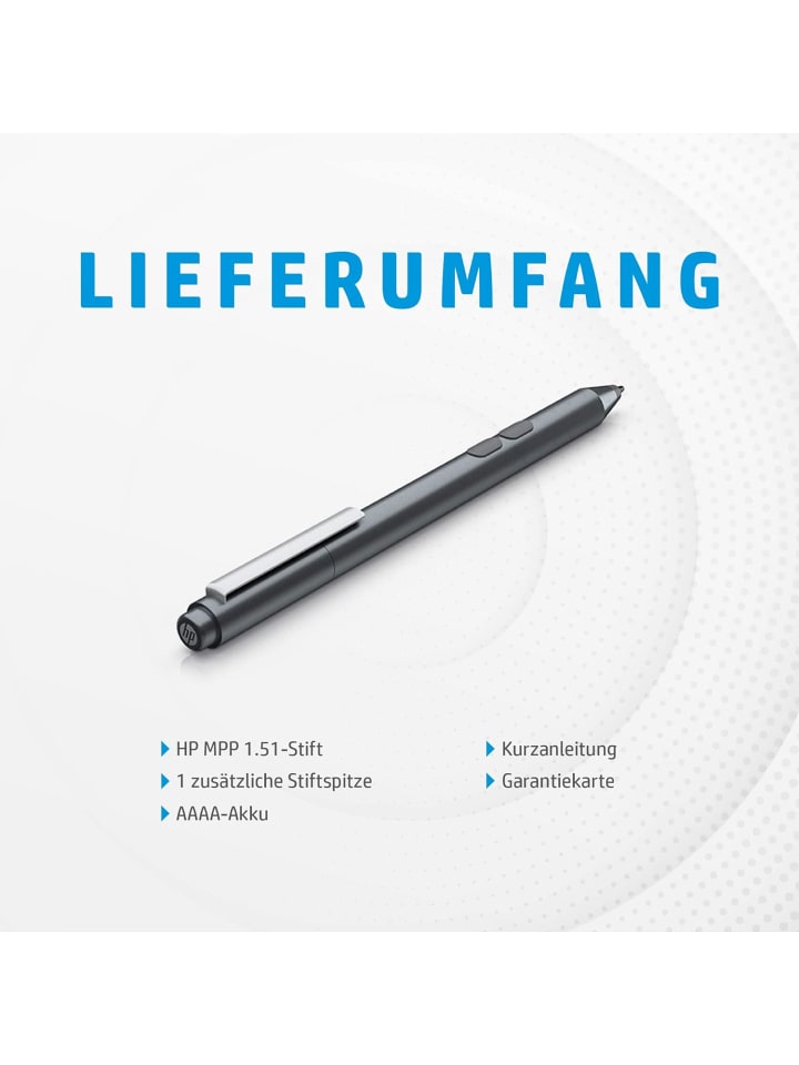 HP HP PC MPP 1.51 Eingabestift Für PC Tablet Microsoft-kompatibel Präzisionspitze günstig kaufen onesize