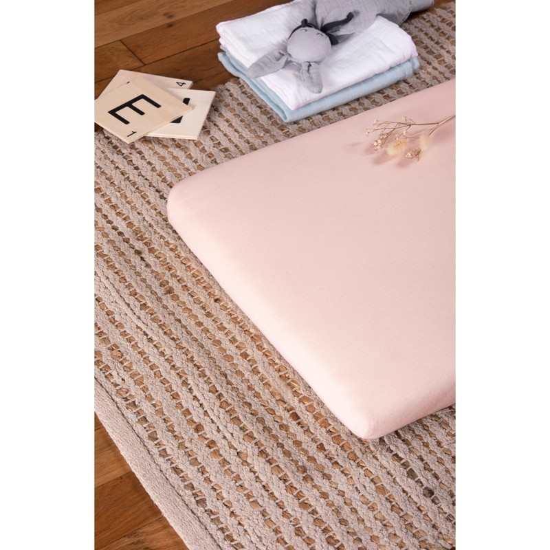 Drap housse Coton Bio Jersey- Berceau