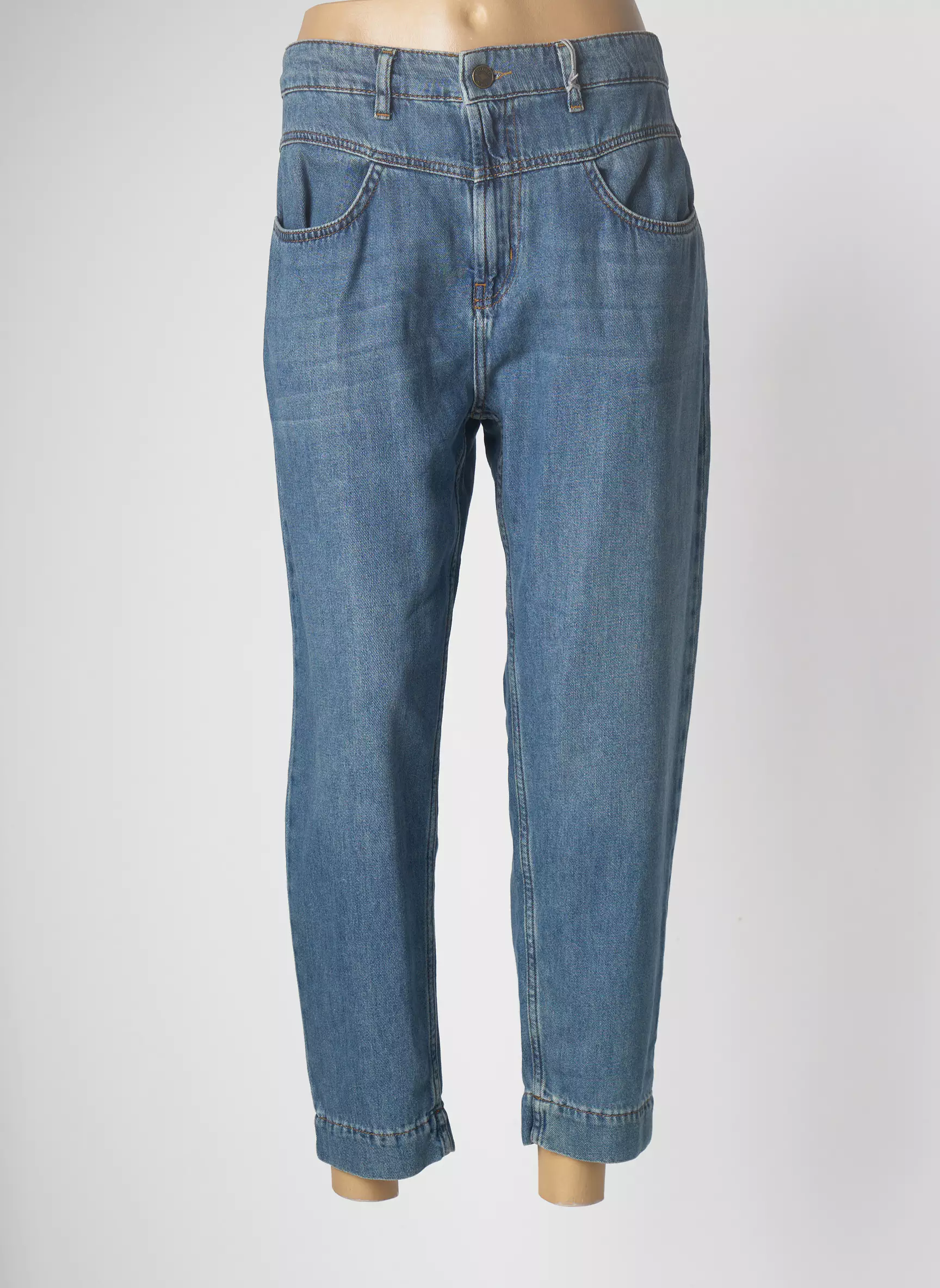 Lee Cooper Jean Mom Homme couleur bleu