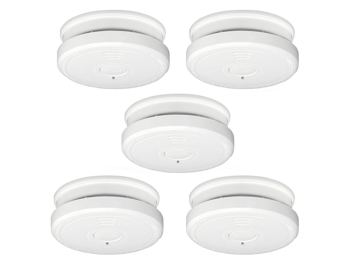 Alecto SA20 Set von 5 Rauchmelder